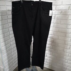 NWT Britches Men's Size 48W/32L Straight Legs Black Jeans